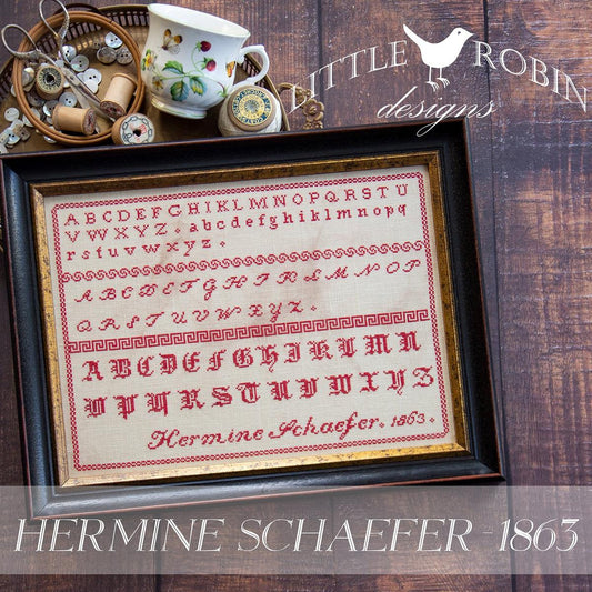 Hermine Schaefer- Little Robin Designs - Cross Stitch Pattern, Needlecraft Patterns, The Crafty Grimalkin - A Cross Stitch Store